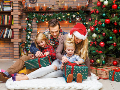 Cofanetto regalo 2 notti con colazione per un magico Natale in Svizzera con la famiglia