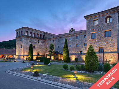 Caja regalo Hotel & Spa Monasterio de Boltaña 5*: 1 noche en los Pirineos y acceso a spa para 2 en temporada baja