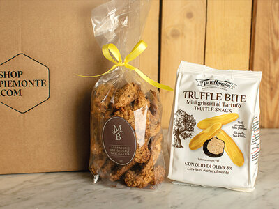 Cofanetto Piemonte in tavola: 1 sfiziosa box contenente prodotti tipici