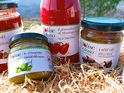 Cofanetto Delizioso Molise: 1 consegna a domicilio di prodotti artigianali tipici