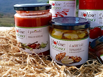 Cofanetto Tutto il gusto del Molise a casa: una deliziosa selezione di prodotti tipici a domicilio