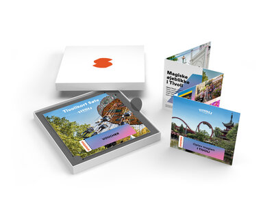 Boks Tivolikort Sølv