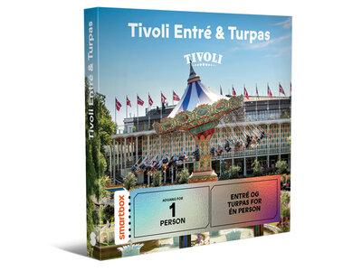 Gaveæske Tivoli entré & turpas