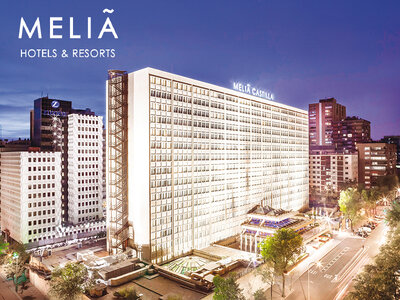 Caja regalo Meliá Castilla 4*, en Madrid: 1 noche con desayuno para 2