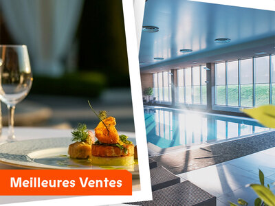 Coffret cadeau Séjour gastronomique dans un hôtel 4* avec spa