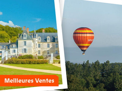 Coffret cadeau Séjour romantique et vol en montgolfière