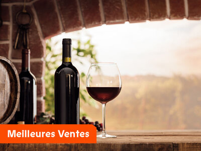 Coffret cadeau Atelier Œnologie : dégustation et découverte des grands crus