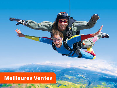 Coffret cadeau Saut en parachute en Europe
