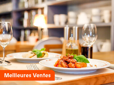 Coffret cadeau Dîner romantique avec boisson partout en France