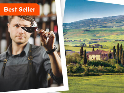 Cofanetto regalo 3 giorni da sogno in Toscana: 2 notti e 1 degustazione vini