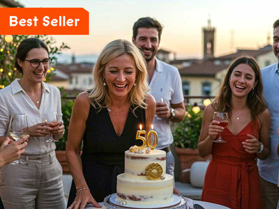 Cofanetto regalo Buon 50 compleanno!