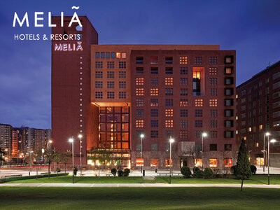 Caja regalo Meliá Bilbao 5*: 1 noche con desayuno para 2 personas