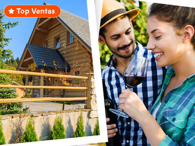 Caja regalo Escapada rural de 1 noche y visita a viñedo con cata