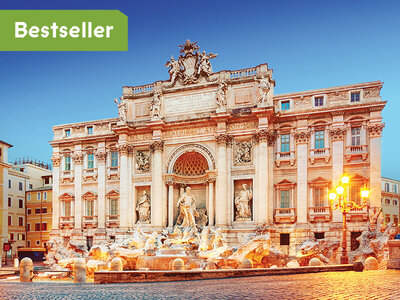 Cadeaubon 3 dagen in een 4- of 5-sterrenhotel in Rome