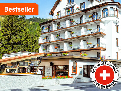 Coffret cadeau Plaisir en Suisse, 1 nuit avec dîner de 3 ou 4 plats