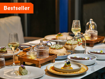 Gaveæske Luksuriøst ophold med middag for 2