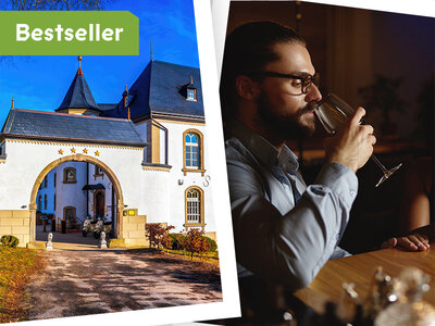 Cadeaubon Bijzondere overnachting met wijnproeverij in kasteel of landgoed