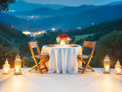 Coffret Coffret Saint Valentin : nuits romantiques avec dîner et spa pour couple