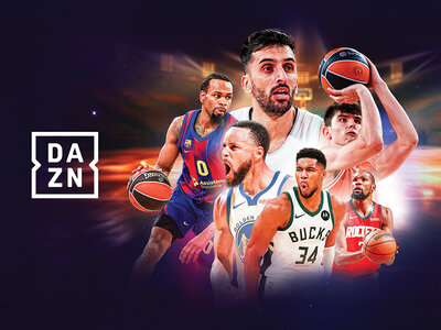Caja regalo Suscripción 12 meses DAZN Baloncesto