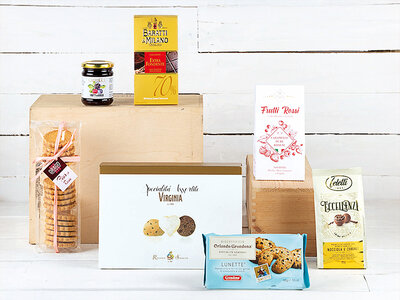 Cofanetto regalo Dulcis in fundo: 1 ricca consegna a domicilio di dolci tipici italiani