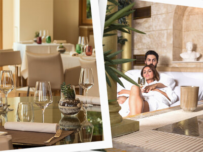 Cofanetto regalo Un San Valentino perfetto: ingresso alla Spa e cena firmata Gambero Rosso