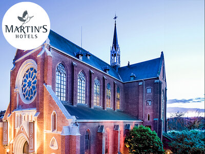 Cadeaubon 2 romantische dagen met bubbels in 4-sterren kerkhotel Martin's Patershof in Mechelen
