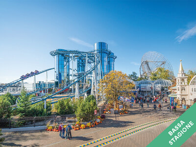 Cofanetto regalo Europa-Park: 1 biglietto adulti e 1 biglietto bambini valido per due giorni in bassa stagione