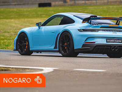 Coffret cadeau Stage de pilotage : 4 tours sur le circuit compétition de Nogaro en Porsche 992 GT3