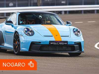 Coffret cadeau Stage de pilotage : 3 tours sur le circuit compétition de Nogaro en Porsche 992 GT3
