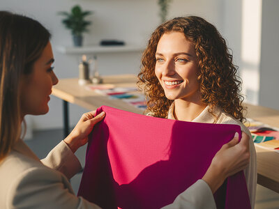 Coffret cadeau Atelier colorimétrie : session look tendance pour 2 à Paris