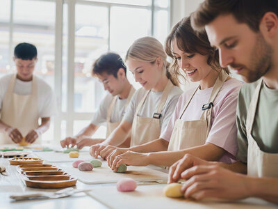 Caja regalo Pastelería japonesa en Barcelona en modo dúo
