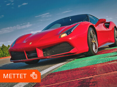 Cadeaubon Rijervaring: 4 rondes op het circuit van Mettet in een Ferrari 488 GTB