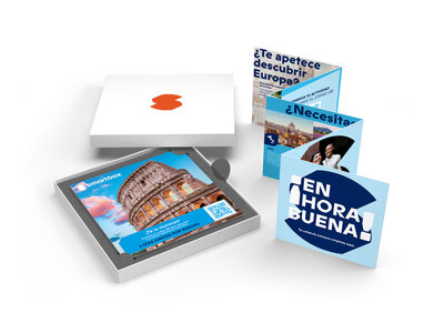 Caja 3 días juntos por Europa