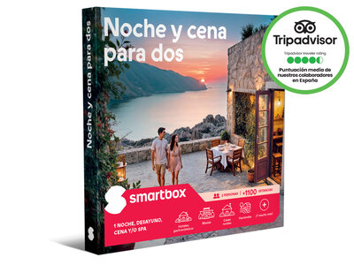Caja regalo Noche y cena para dos