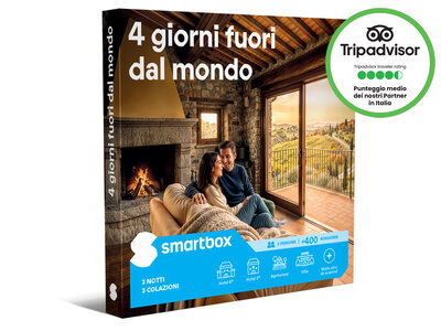Cofanetto regalo 4 giorni fuori dal mondo