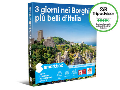 Cofanetto regalo 3 giorni nei Borghi più belli d'Italia