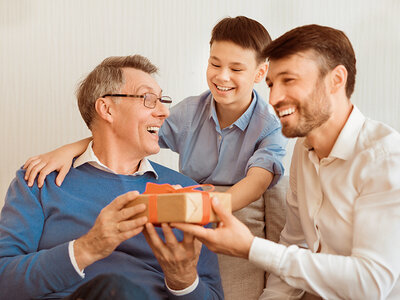 Caja regalo Tarjeta regalo para papá - 50 €