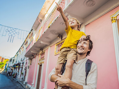 Caja regalo ¡Feliz Día del Padre!: escapada de 1 o 2 noches para papá