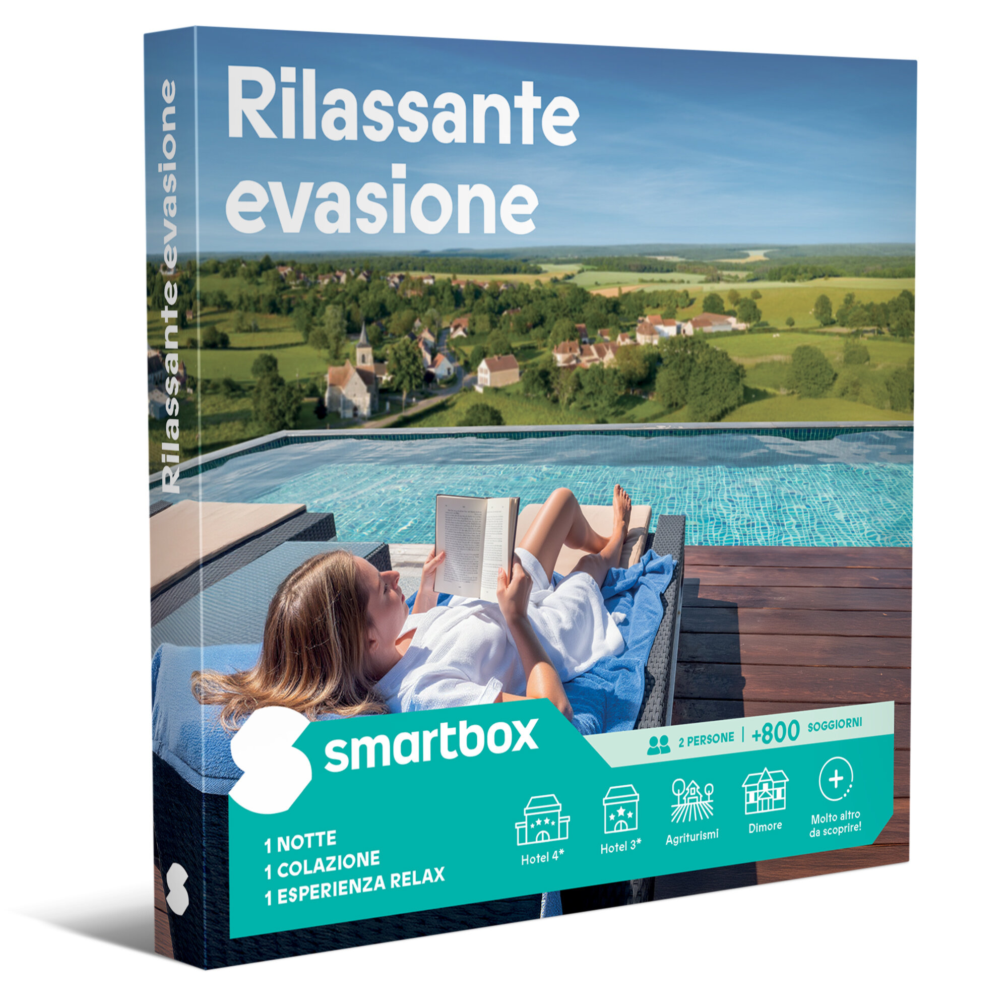 Cofanetto Regalo Rilassante Evasione - Ideale Per Relax E Benessere