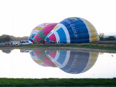 Caja ¡Badajoz desde las alturas!: 1 vuelo en globo de 1h para 2 personas