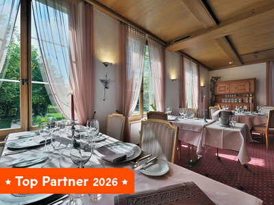 Cofanetto regalo Parentesi gourmet di coppia: 1 invitante menù di 4 portate nel Canton Berna