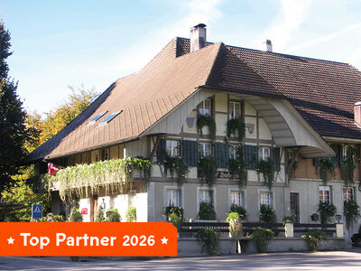 Coffret cadeau Séjour gourmand dans le canton de Berne : un menu saisonnier 3 plats boissons comprises