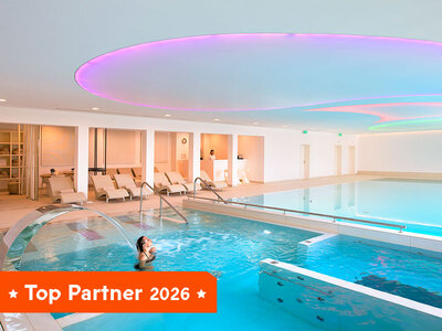 Geschenkbox Paar-Spa-Day: 1 Tag Zugang im 5* Superior The View Lugano