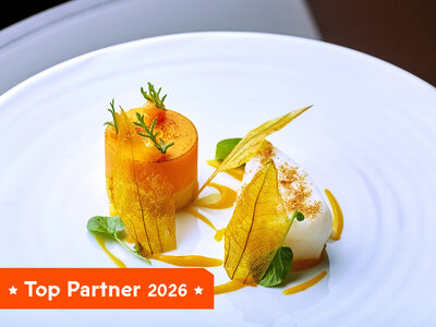 Coffret cadeau Menu VIP 7 plats pour 2 au restaurant 5* The View Lugano en Suisse