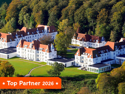 Gaveæske Luksus med spa og 3-retters middag på Comwell Kellers Park for 2