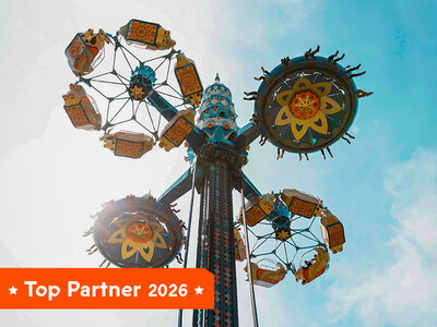 Gaveæske Tivoli entré med turpas voksen