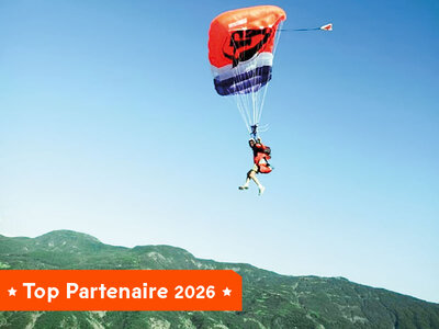 Coffret cadeau Saut en parachute exceptionnel près de Gap
