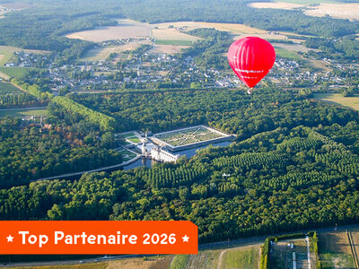 Coffret cadeau Vol en montgolfière pour 2 personnes au-dessus du château de Chenonceau en semaine