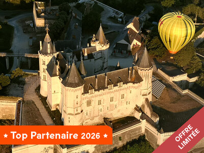Coffret cadeau Vol en montgolfière au-dessus des châteaux de la Loire