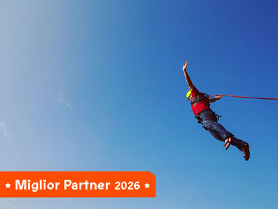 Cofanetto regalo 1 salto singolo di Bungee Jumping con briefing e riprese video inclusi